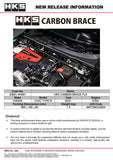 HKS Honda Civic Type R (FL5) Carbon Brace - Full Set