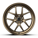 fifteen52 Sector RSR 19x9.5 5x114.3 38mm ET 73.1mm Center Bore Matte Bronze w/ Gloss Lip