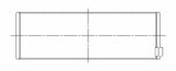 ACL Chrysler 345/370 ci (5.7L/6.1L) Hemi Standard Size High Performance Coated Rod Bearing Set