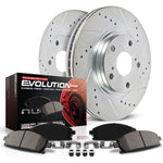 Power Stop 84-87 Chevrolet Corvette Front Z23 Evolution Sport Brake Kit