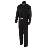 RaceQuip Black SFI-1 1-L Suit - Large