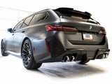 AWE Tuning BMW G90/G99 M5 Track Edition Cat-Back Exhaust - Chrome Silver Tips