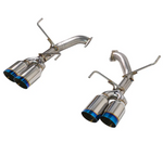 Remark 2022+ Subaru WRX (VB) 4in Axleback Exhaust w/ Burnt Stainless Single Wall Tip