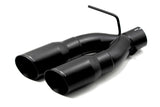 Roush 21-24 Ford F-150 5.0L 4in Black Exhaust Y Tip Kit