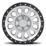 Method MR315 17x8.5 0mm Offset 6x135 87mm CB Polished Wheel - Gloss Black Lip