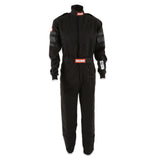 RaceQuip Black SFI-1 1-L Suit - Large