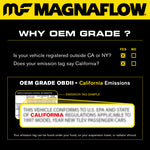 MagnaFlow Direct-Fit OEM EPA Compliant Catalytic Converter - 13-15 Nissan Pathfinder V6 3.5L