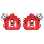 Power Stop 93-97 Chevrolet Camaro Rear Red Calipers w/Brackets - Pair