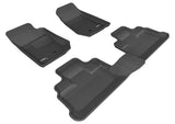 3D MAXpider 07-13 Jeep Wrangler JK UnLimited Kagu Black Full Set