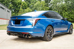 Corsa 2022-2025 Cadillac CT5-V Blackwing 3in. Cat-Back w/ Act. Exh. Dbl. X-Pipe Twin 4.5in. Tips