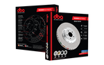 DBA 08+ EVO X Front T3 5000 Series Replacement Slotted Rotor w/ Hat