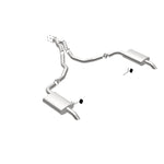 MagnaFlow 75-79 Chevy Corvette V8 5.7L Dual Split Rear Exit Stainless Cat-Back Perf Exhaust