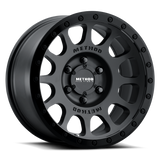 Method MR305 NV 17x8.5 0mm Offset 8x6.5 130.81mm CB Matte Black/Gloss Black Wheel