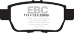 EBC 09-14 Acura TL 3.5 Yellowstuff Rear Brake Pads