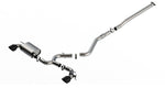 Borla 22-23 Hyundai Kona N 2.0L 4 CYL. Turbo AT/MT ATAK Catback Exhaust Black Chrome