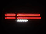 AlphaRex 23-25 Nissan Z Nova-Series Twin-Loop Style Prismatic LED Tail Lights - Black