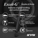KYB 22-24 Mitsubishi Outlander / 23-24 Outlander PHEV / 2021+ Nissan Rogue Excel-G Shock - Rear