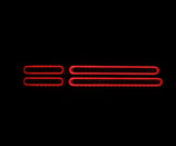 AlphaRex 23-25 Nissan Z Nova-Series Quad-Loop Style Prismatic LED Tail Lights - Black