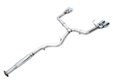 AWE Tuning 2022+ VB Subaru WRX Track Edition Exhaust - Chrome Silver Tips