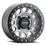 Method MR401 UTV Beadlock 15x7 / 5+2/38mm Offset / 4x136 / 106mm CB Titanium Wheel- Matte Black Ring