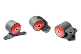 Innovative 90-93 Integra B-Series Black Steel Mounts 75A Bushings