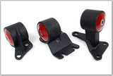 Innovative 90-93 Integra B-Series Black Steel Mounts 75A Bushings