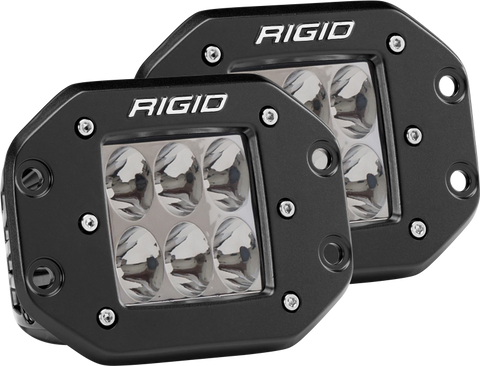 Rigid Industries D2 - Flush Mount - Driving Pair