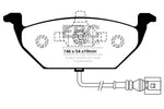 EBC 00-05 Volkswagen Beetle 2.0 Yellowstuff Front Brake Pads