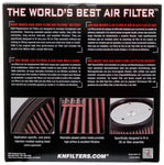 K&N 10-12 Harley Davidson FLHXSE/FLSTSE / 11-12 FLHTCUSE / 11 FLTRUSE Replacement Air Filter