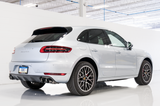 AWE Tuning Porsche Macan Track Edition Exhaust System - Diamond Black 102mm Tips