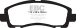 EBC 09-14 Acura TL 3.5 Yellowstuff Front Brake Pads