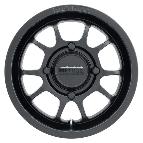 Method MR409 Bead Grip 15x10 / 5+5/0mm Offset / 4x156 / 132mm CB Matte Black Wheel