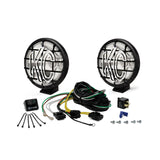 KC HiLiTES Apollo Pro 6in. Halogen Light 100w Fog Beam (Pair Pack System) - Black