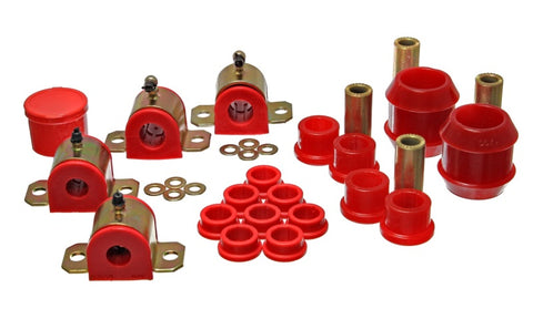 Energy Suspension 00-05 Toyota Celica Red Hyper-Flex Master Bushing Set