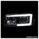 Spyder GMC Sierra 1500/2500/3500 99-06 V2 Projector Headlights - DRL - Chrome PRO-YD-CDE00V2-LB-C