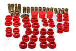 Energy Suspension 02-09 350Z / 03-07 Infinity G35 Coupe Red Rear Control Arm Bushing Set