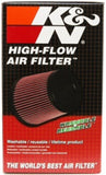 K&N Filter Universal Rubber Filter 4 inch Flange 5 3/8 inch Base 4 3/8 inch Top 7 inch Height