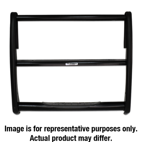Go Rhino 04-04 Ford F-150 3000 Series StepGuard - Black (Center Grille Guard Only)