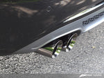 AWE Tuning Audi B8 A4 Touring Edition Exhaust - Quad Tip Diamond Black Tips - Does not fit Cabriolet