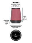 Airaid Universal Air Filter - Cone 6 x 7-1/4 x 5 x 7