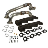 BD Diesel 08-10 Ford F-250/F-350/F-450/F-550 Powerstroke 6.4L Up Pipes Kit w/Manifold Set