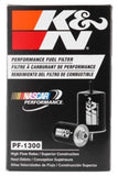 K&N Cellulose Media Fuel Filter 1.688in OD x 3.813in L