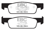 EBC 2016-2017 Smart Fortwo 0.9L Turbo Greenstuff Front Brake Pads