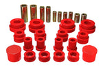 Energy Suspension 02-09 350Z / 03-07 Infinity G35 Red Front Control Arm Bushing Set