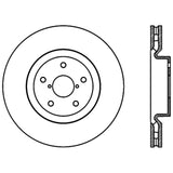 Stoptech 05-07 Subaru Impreza WRX Sti Front High Carbon CRYO-STOP Rotor