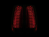 ANZO 2007-2011 Cadillac Escalade LED Taillights Chrome