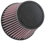 K&N Universal Clamp-On Air Filter 2-3/4in FLG / 5-1/16in B / 3-1/2in T / 4-3/8in H