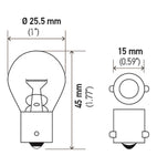 Hella Bulb 93 12V 13W BA15s S8