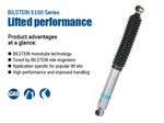 Bilstein B8 5100 Series 14-19 Ford Expedition Front 46mm Monotube Shock Absorber