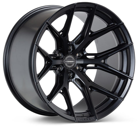 Vossen HF6-4 20x10 / 6x139.7 / ET-18 / Super Deep Face / 106.1 - Satin Black Wheel